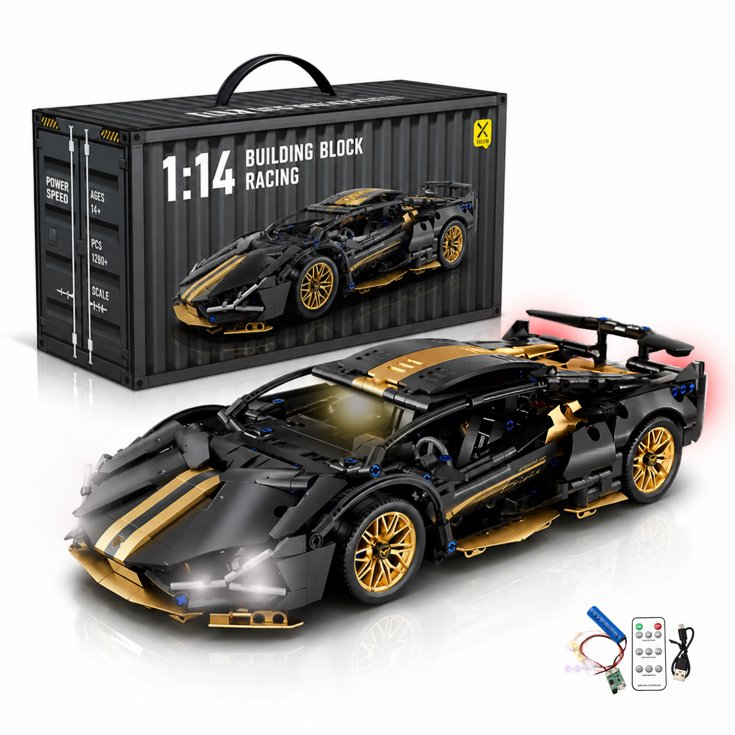 Eternal Orb™  Special Gift Technical Supercar Brickset
