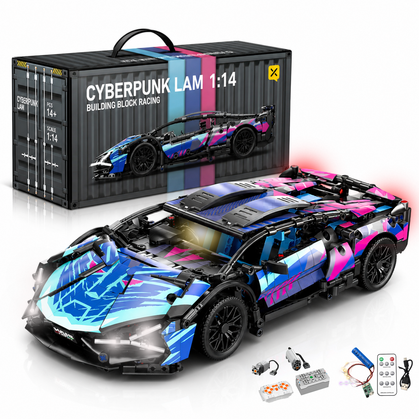 Eternal Orb™  Special Gift Technical Supercar Brickset