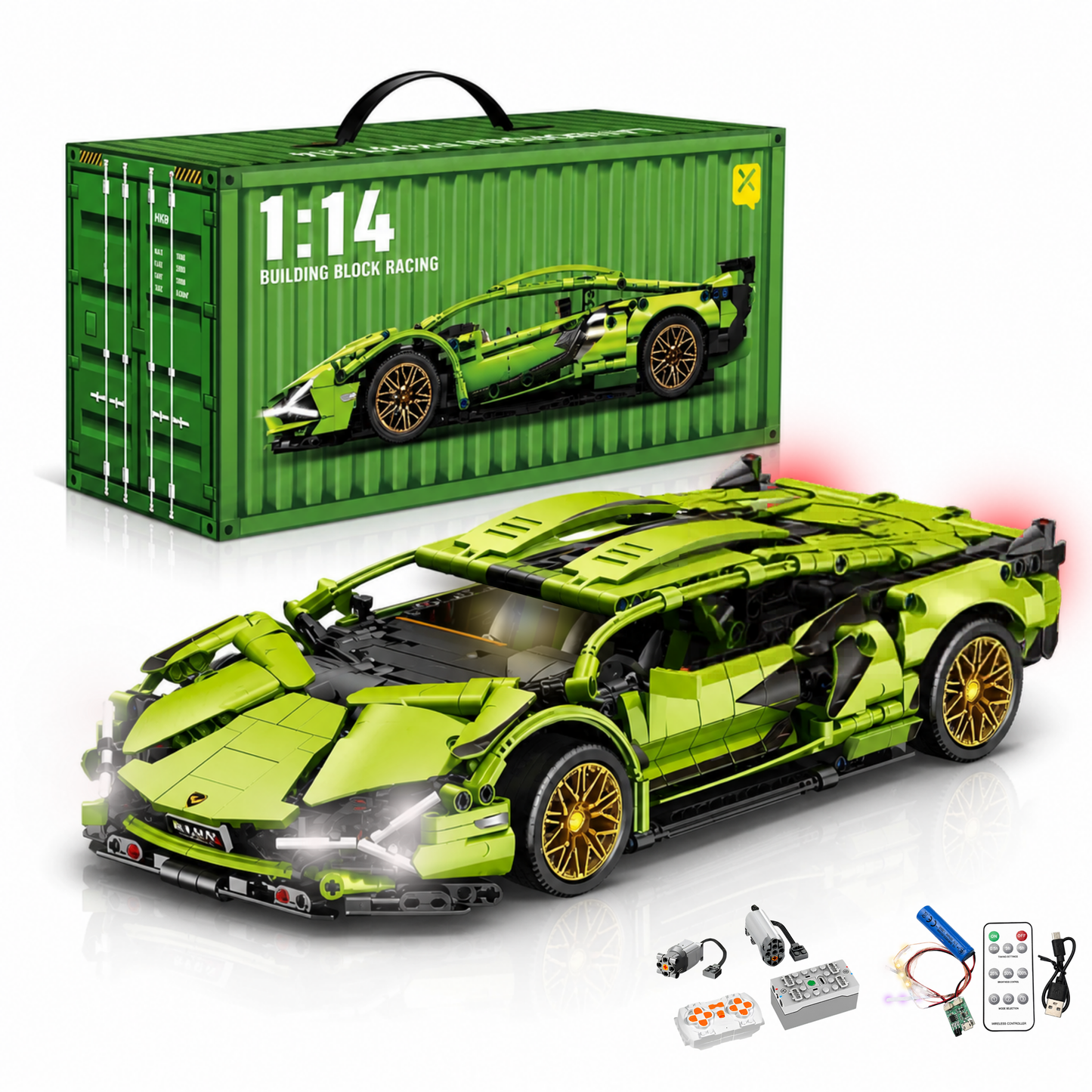 Eternal Orb™  Special Gift Technical Supercar Brickset